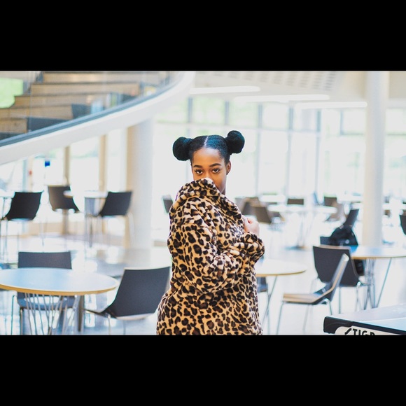 Cheetah Print Coat - Picture 3 of 3